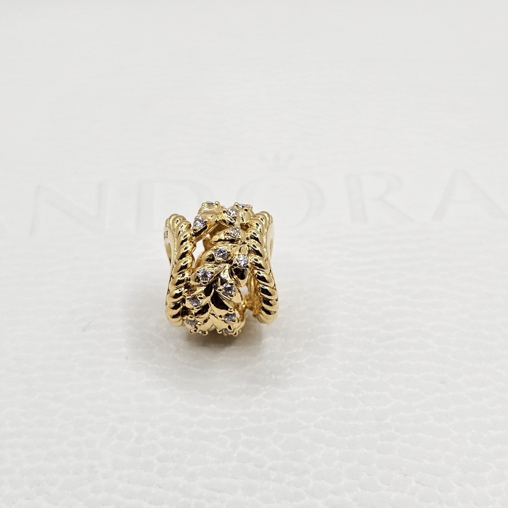 🎁 Authentic Pandora ⭐️RETIRED⭐️SHINE GRAIN CHARM